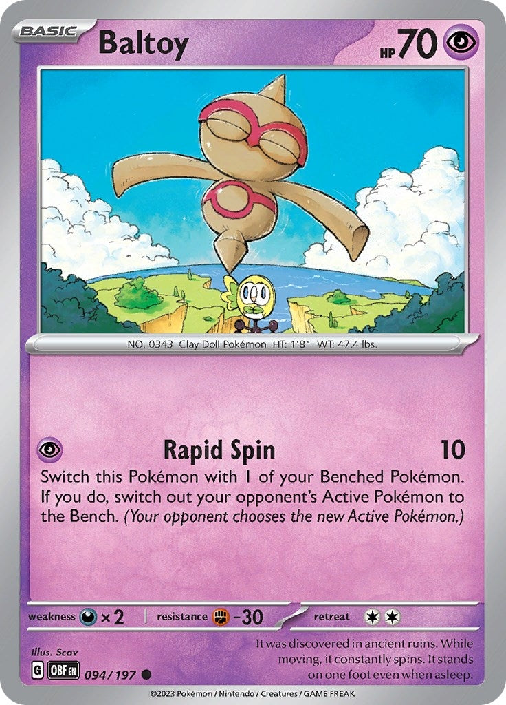 Image for Baltoy (094/197) - Pokemon