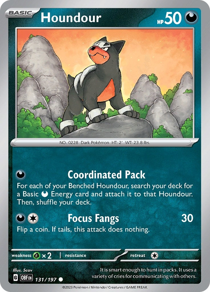Image for Houndour (131/197) - Pokemon