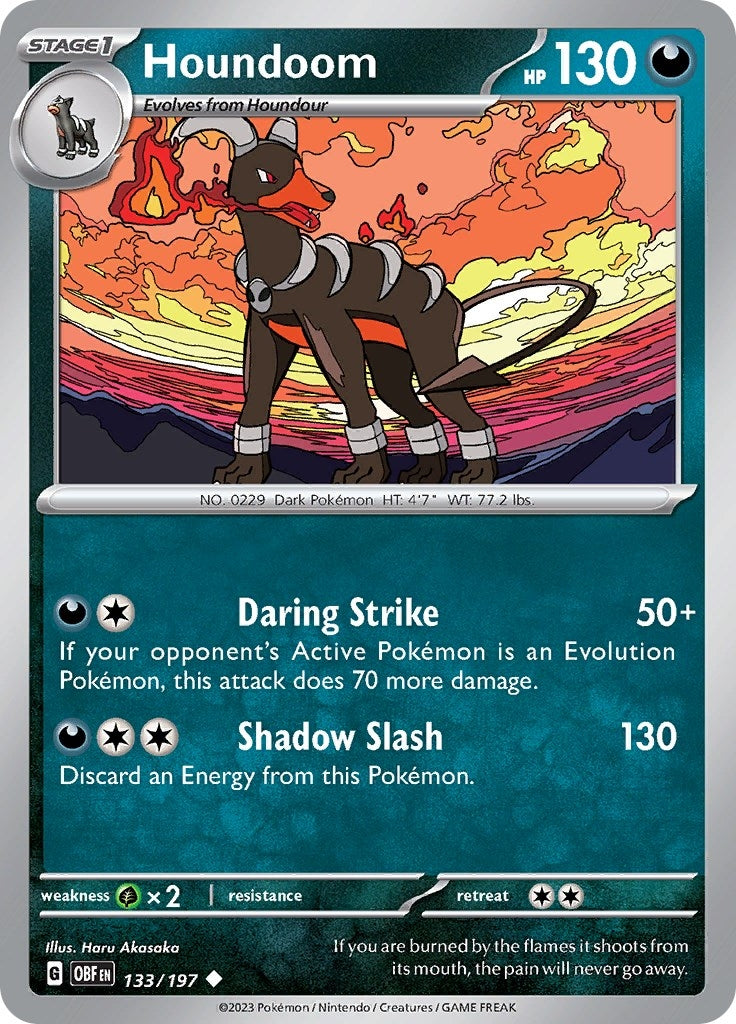 Image for Houndoom (133/197) - Pokemon