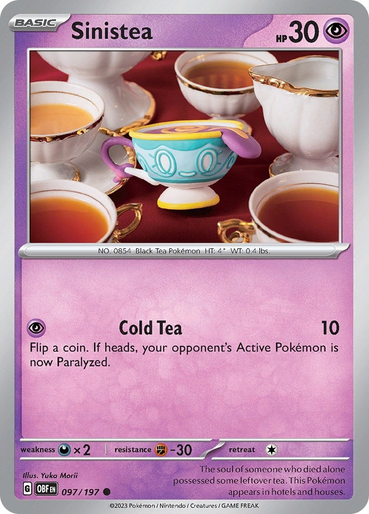 Image for Sinistea (097/197) - Pokemon