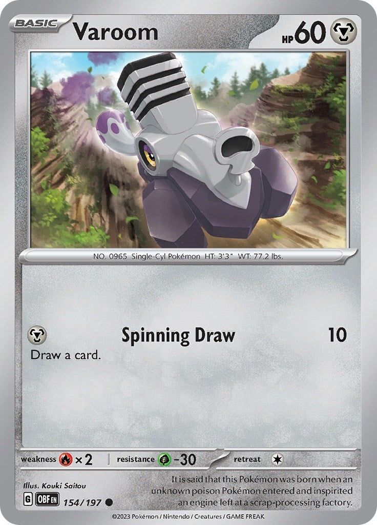Image for Varoom (154/197) - Pokemon