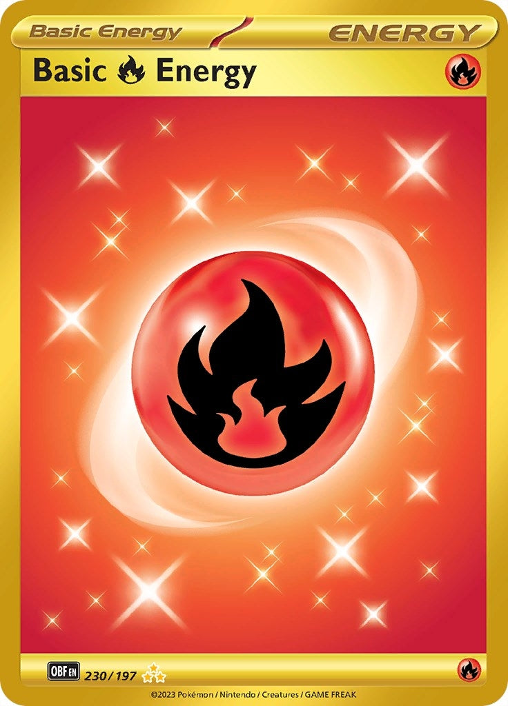 Image for Basic Fire Energy (230/197) - Pokemon