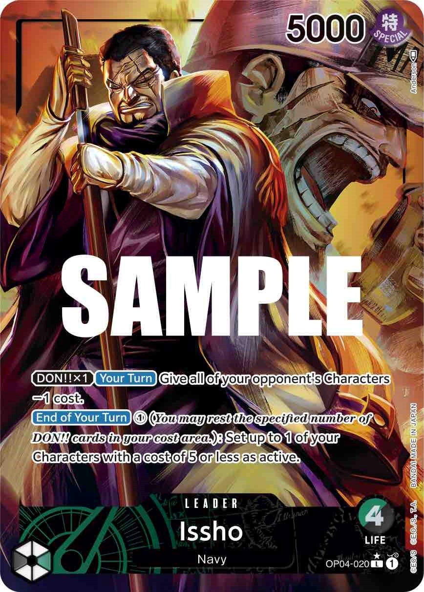 Image for Issho (Alternate Art) (OP04-020) - One Piece Card Game