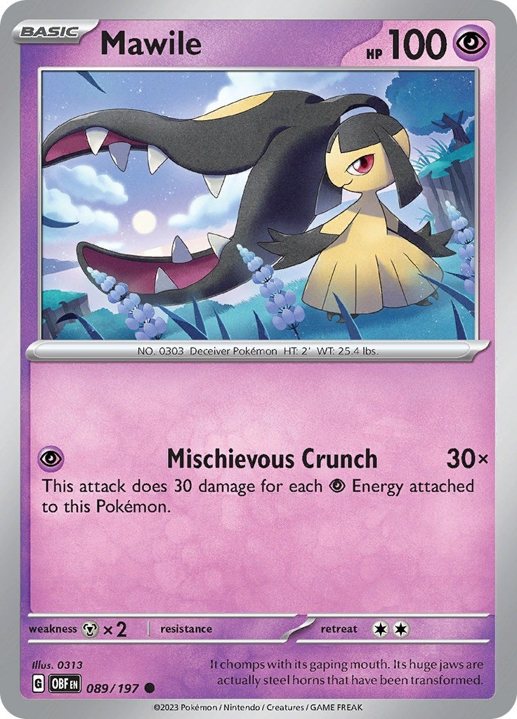 Image for Mawile (089/197) - Pokemon