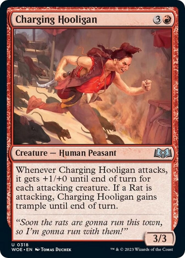 Image for Charging Hooligan (318) - Magic: The Gathering