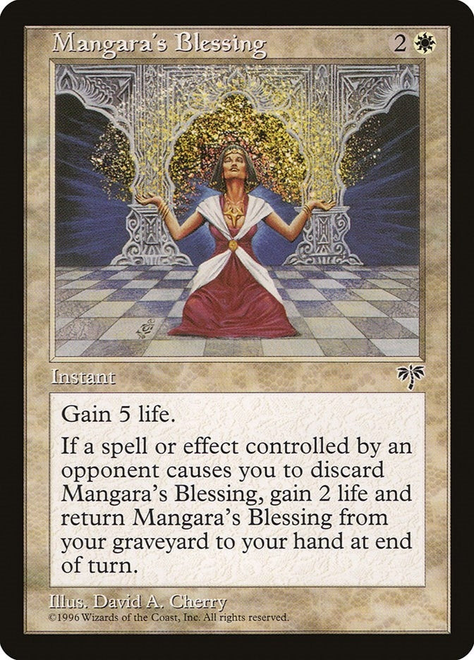 Image for Mangara's Blessing - Magic: The Gathering