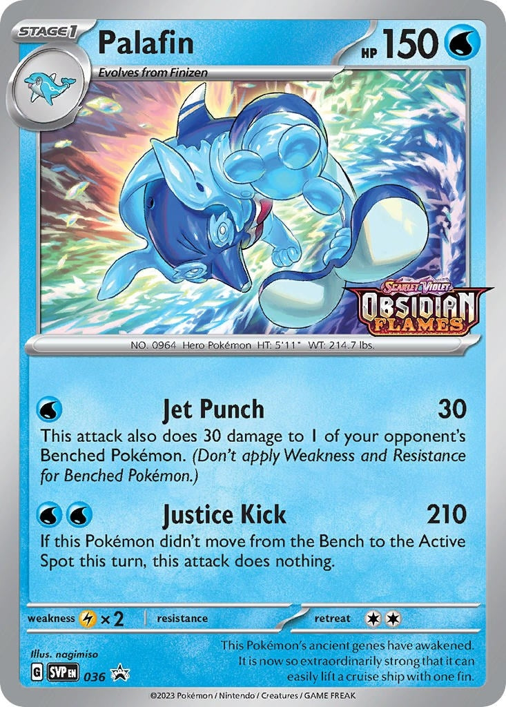 Image for Palafin - 036 (Prerelease) (036) - Pokemon