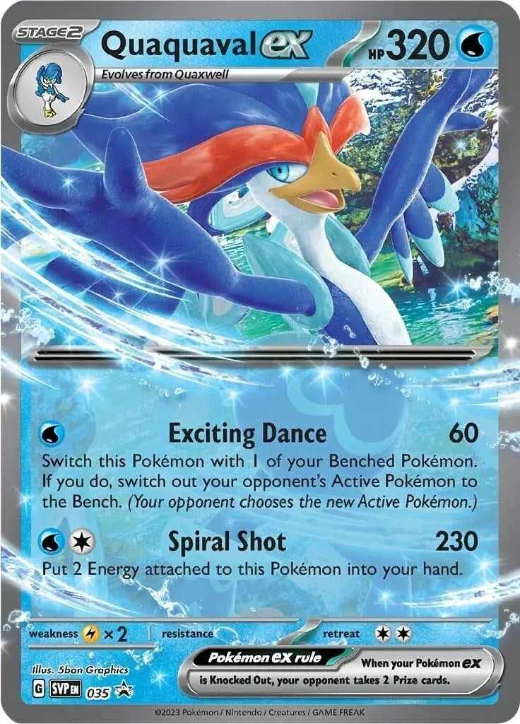 Image for Quaquaval ex - 035 (035) - Pokemon