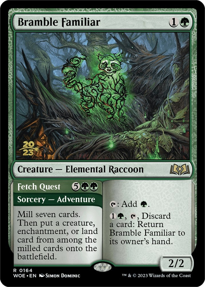 Image for Bramble Familiar (164) - Magic: The Gathering