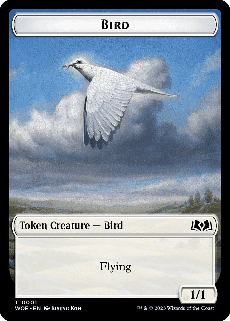 Image for Bird // Food (0012) Double-Sided Token (1 // 12) - Magic: The Gathering