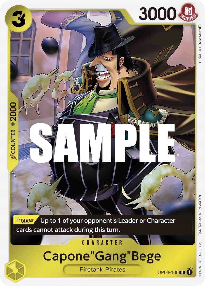 Image for Capone"Gang"Bege (OP04-100) - One Piece Card Game