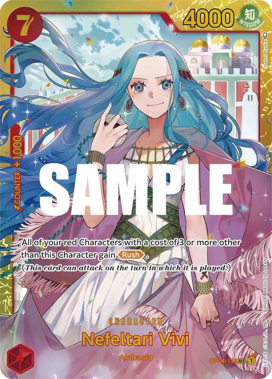 Image for Nefeltari Vivi (118) (OP04-118) - One Piece Card Game