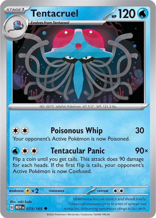 Image for Tentacruel (073/165) - Pokemon