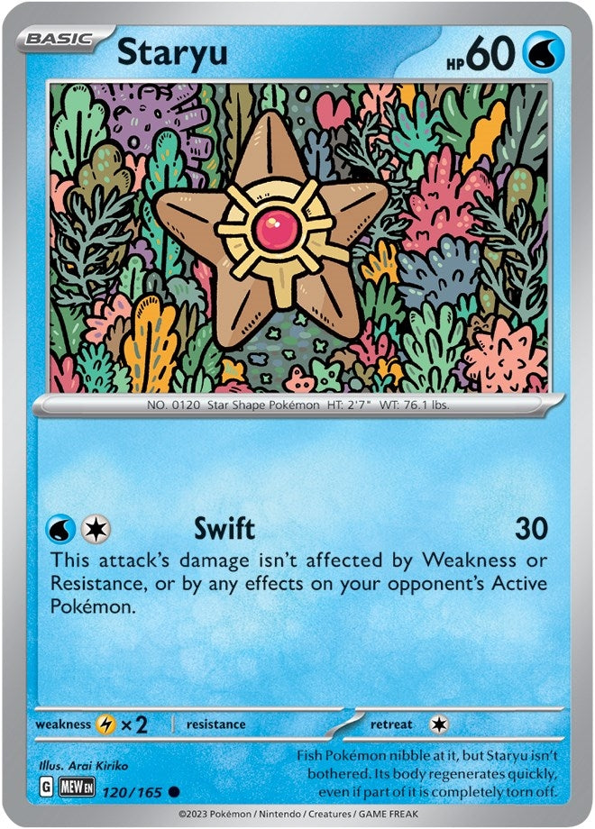 Image for Staryu (120/165) - Pokemon