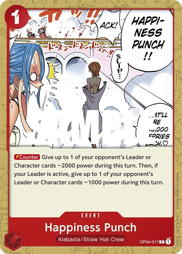Image for Happiness Punch (OP04-017) - One Piece Card Game