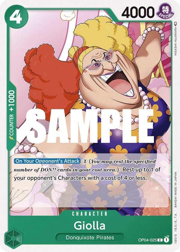 Image for Giolla (OP04-025) - One Piece Card Game