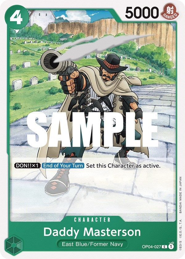 Image for Daddy Masterson (OP04-027) - One Piece Card Game