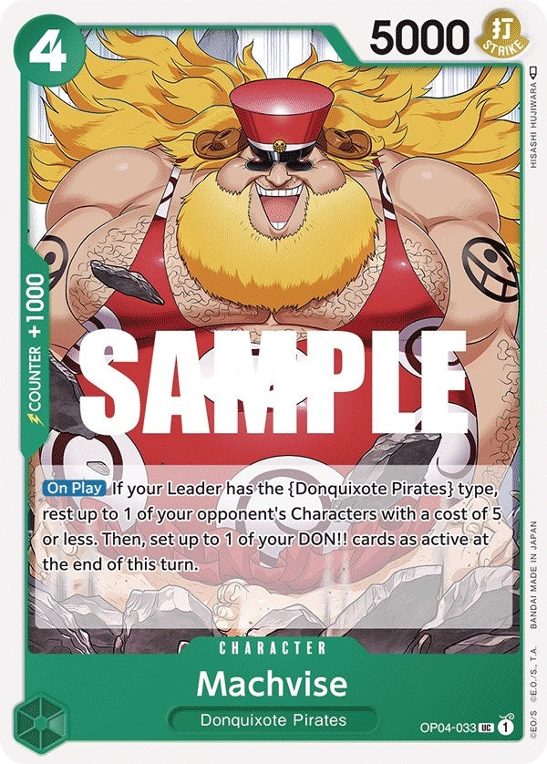 Image for Machvise (OP04-033) - One Piece Card Game