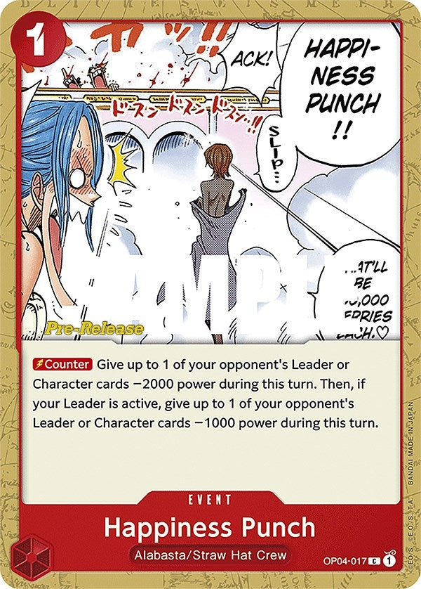 Image for Happiness Punch (OP04-017) - One Piece Card Game