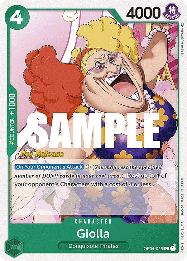 Image for Giolla (OP04-025) - One Piece Card Game