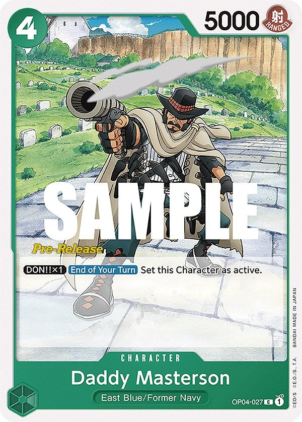 Image for Daddy Masterson (OP04-027) - One Piece Card Game