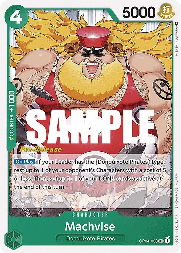 Image for Machvise (OP04-033) - One Piece Card Game