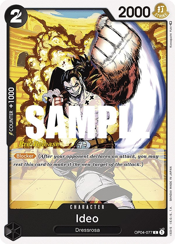 Image for Ideo (OP04-077) - One Piece Card Game