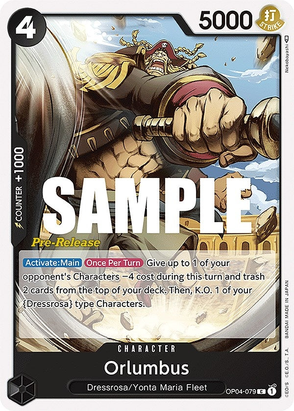 Image for Orlumbus (OP04-079) - One Piece Card Game