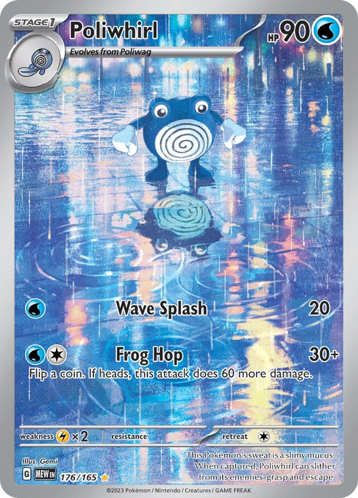 Image for Poliwhirl (176/165) - Pokemon