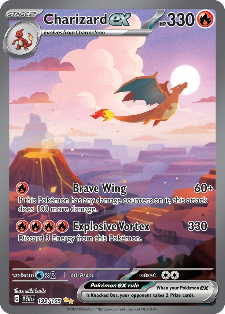 Image for Charizard ex (199/165) - Pokemon