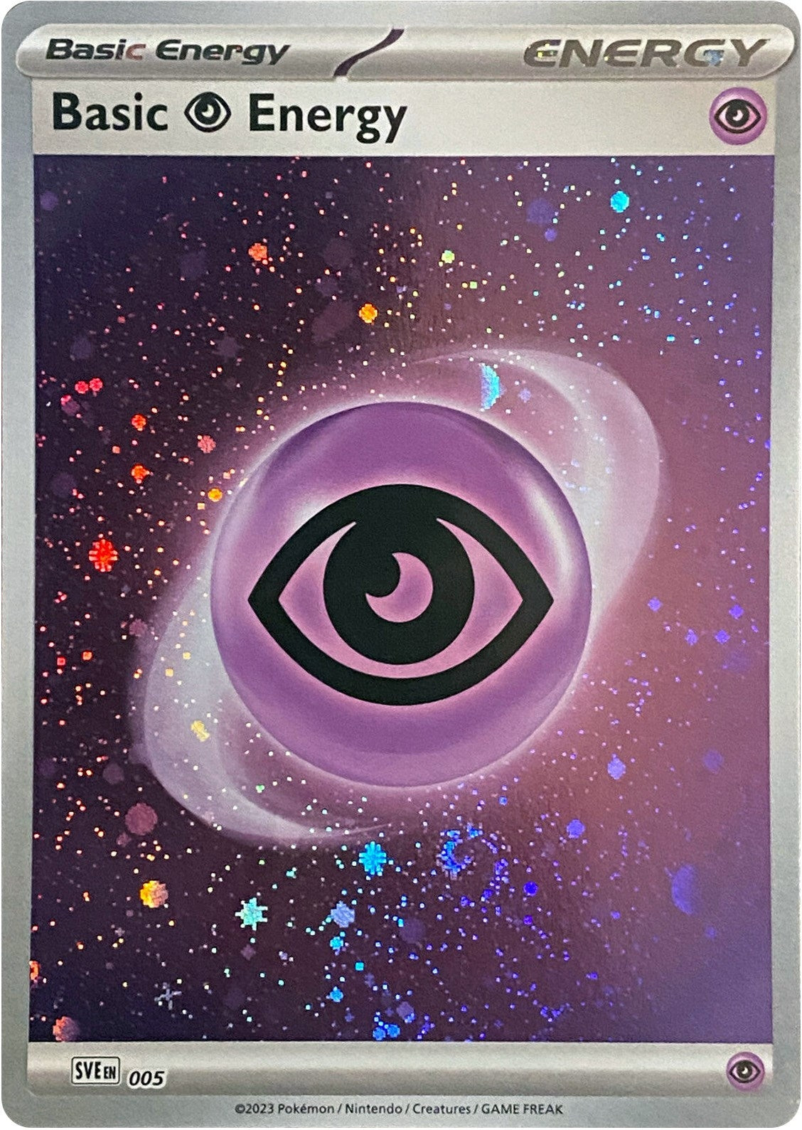 Image for Basic Psychic Energy (Cosmos Holo) (005) - Pokemon