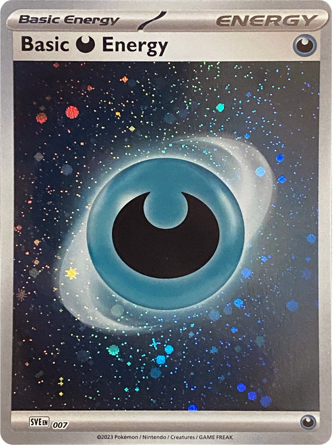 Image for Basic Darkness Energy (Cosmos Holo) (007) - Pokemon