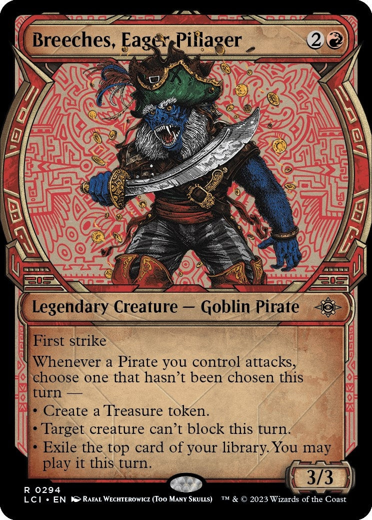 Image for Breeches, Eager Pillager (Showcase) (294) - Magic: The Gathering
