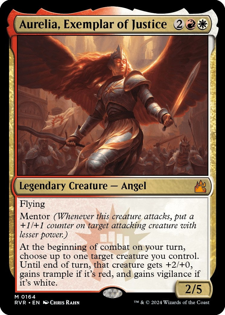 Image for Aurelia, Exemplar of Justice (164) - Magic: The Gathering