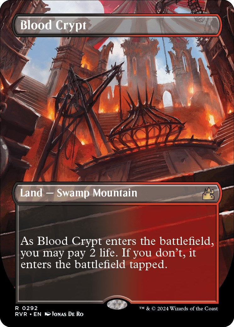 Image for Blood Crypt (Borderless) (292) - Magic: The Gathering