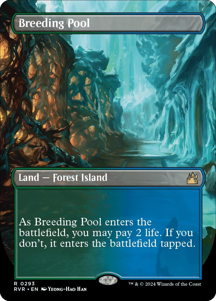 Image for Breeding Pool (Borderless) (293) - Magic: The Gathering