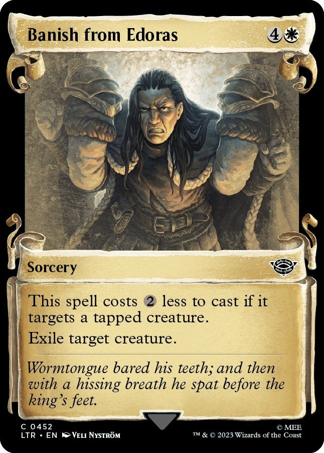 Image for Banish from Edoras (Showcase Scrolls) (452) - Magic: The Gathering
