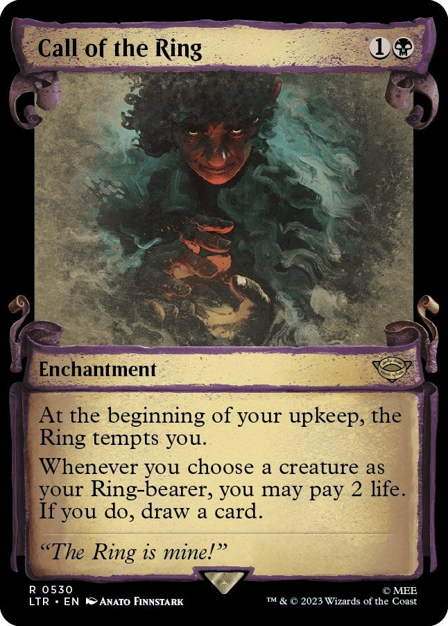 Image for Call of the Ring (Showcase Scrolls) (530) - Magic: The Gathering
