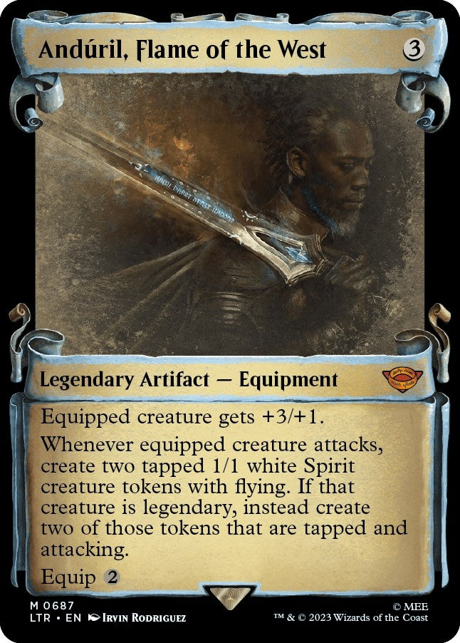 Anduril, Flame of the West (Showcase Scrolls) (687)
