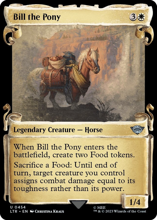 Image for Bill the Pony (Showcase Scrolls) (454) - Magic: The Gathering