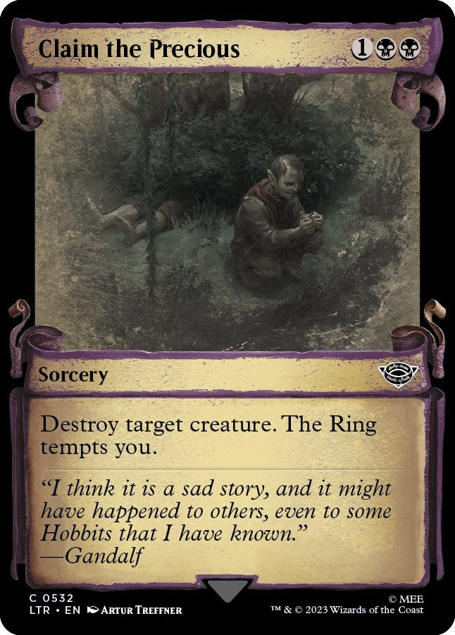 Image for Claim the Precious (Showcase Scrolls) (532) - Magic: The Gathering