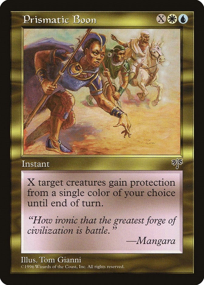 Image for Prismatic Boon - Magic: The Gathering