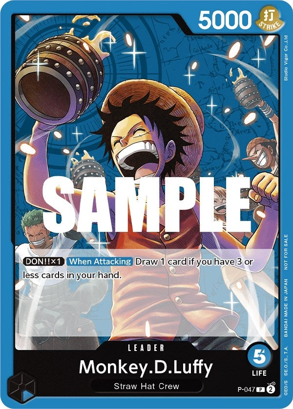 Image for Monkey.D.Luffy (047) (Sealed Battle Kit Vol. 1) (P-047) - One Piece Card Game
