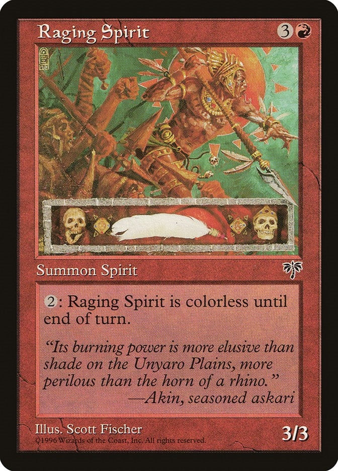 Image for Raging Spirit - Magic: The Gathering