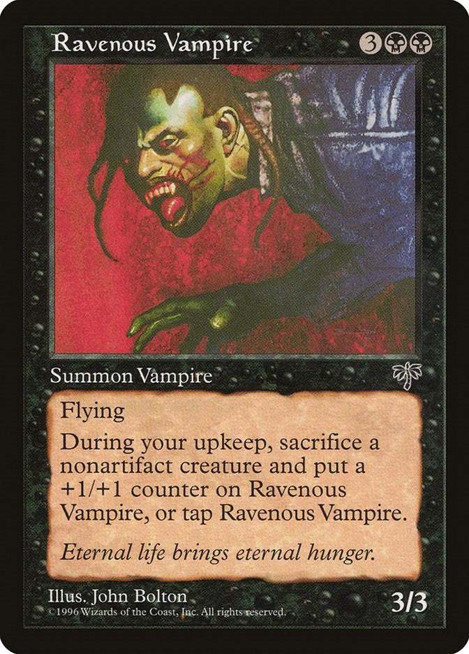 Image for Ravenous Vampire - Magic: The Gathering