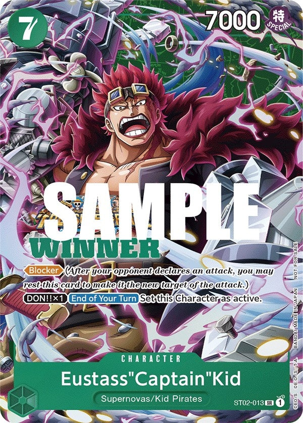 Image for Eustass"Captain"Kid (Winner Pack Vol. 5) (ST02-013) - One Piece Card Game
