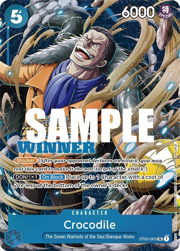 Image for Crocodile (Winner Pack Vol. 5) (ST03-003) - One Piece Card Game