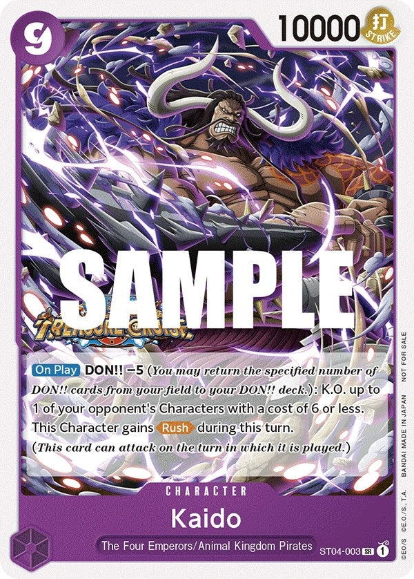 Image for Kaido (Tournament Pack Vol. 5) (ST04-003) - One Piece Card Game