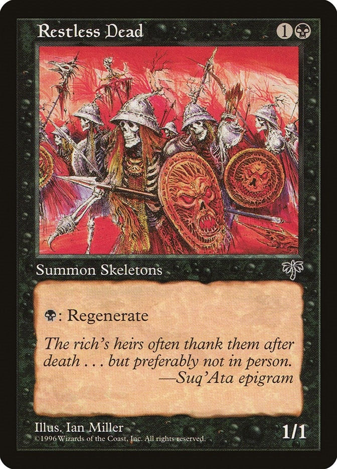 Image for Restless Dead - Magic: The Gathering