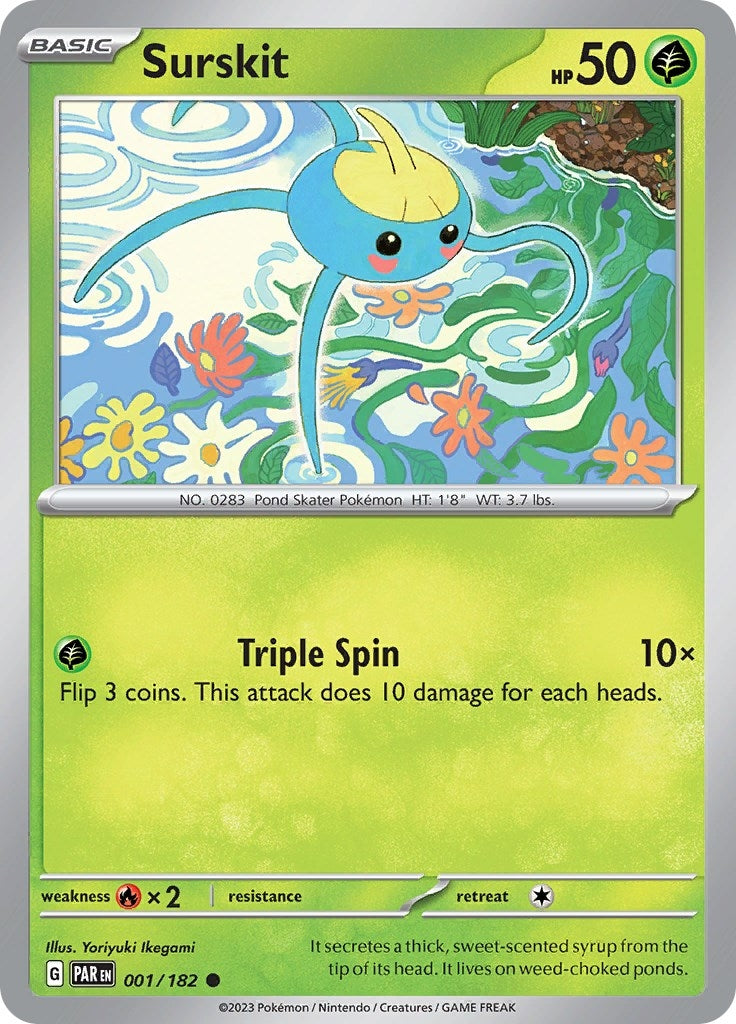 Image for Surskit (001/182) - Pokemon